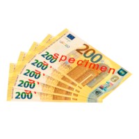 Euro banknotes - 200 euros | Bulk set | 100 pieces