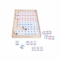 Klik het woord  - klanktekenblokken | Educo | Play set | 96-piece | WOORDBOUW.