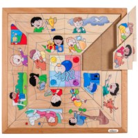 Spider sorting puzzle - emotions 