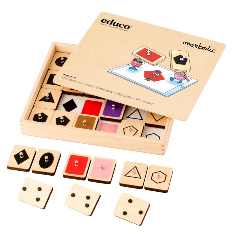 Shape Together l Interactive stamp set l Educo