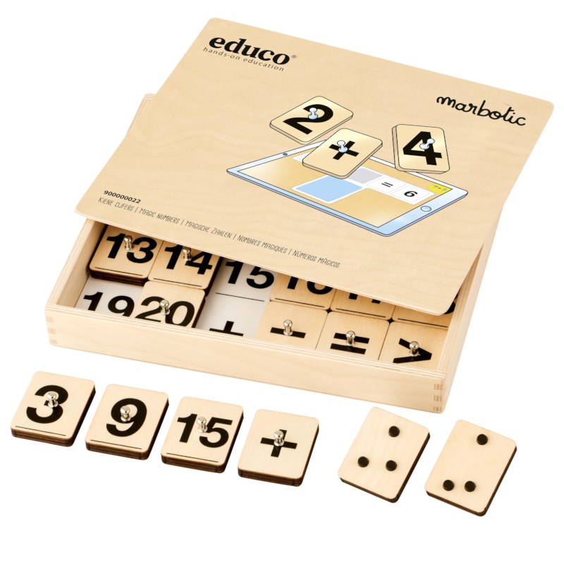 Magic Numbers l Interactive stamp set l Educo