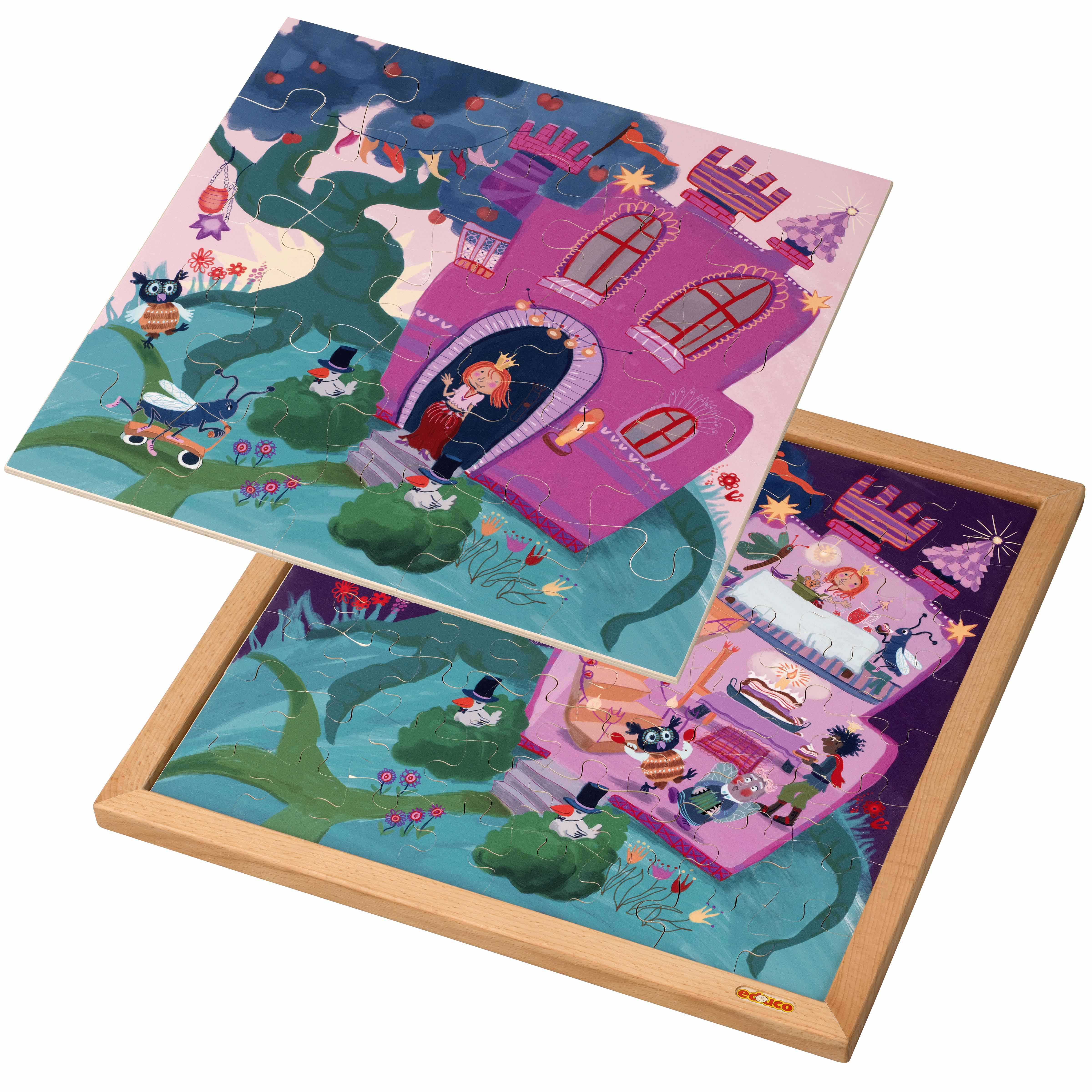 princess wooden puzzle