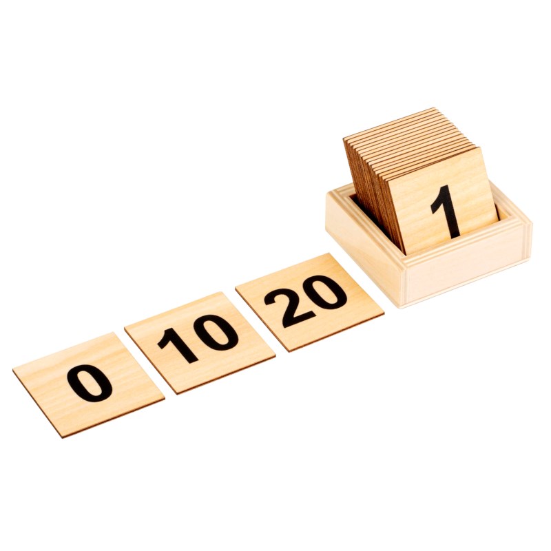 Number cards up to 20
