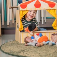 Table puppet theatre
