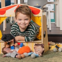 Table puppet theatre