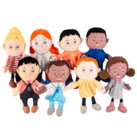 Glove puppets, set of 8