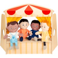 Glove puppets, set of 8
