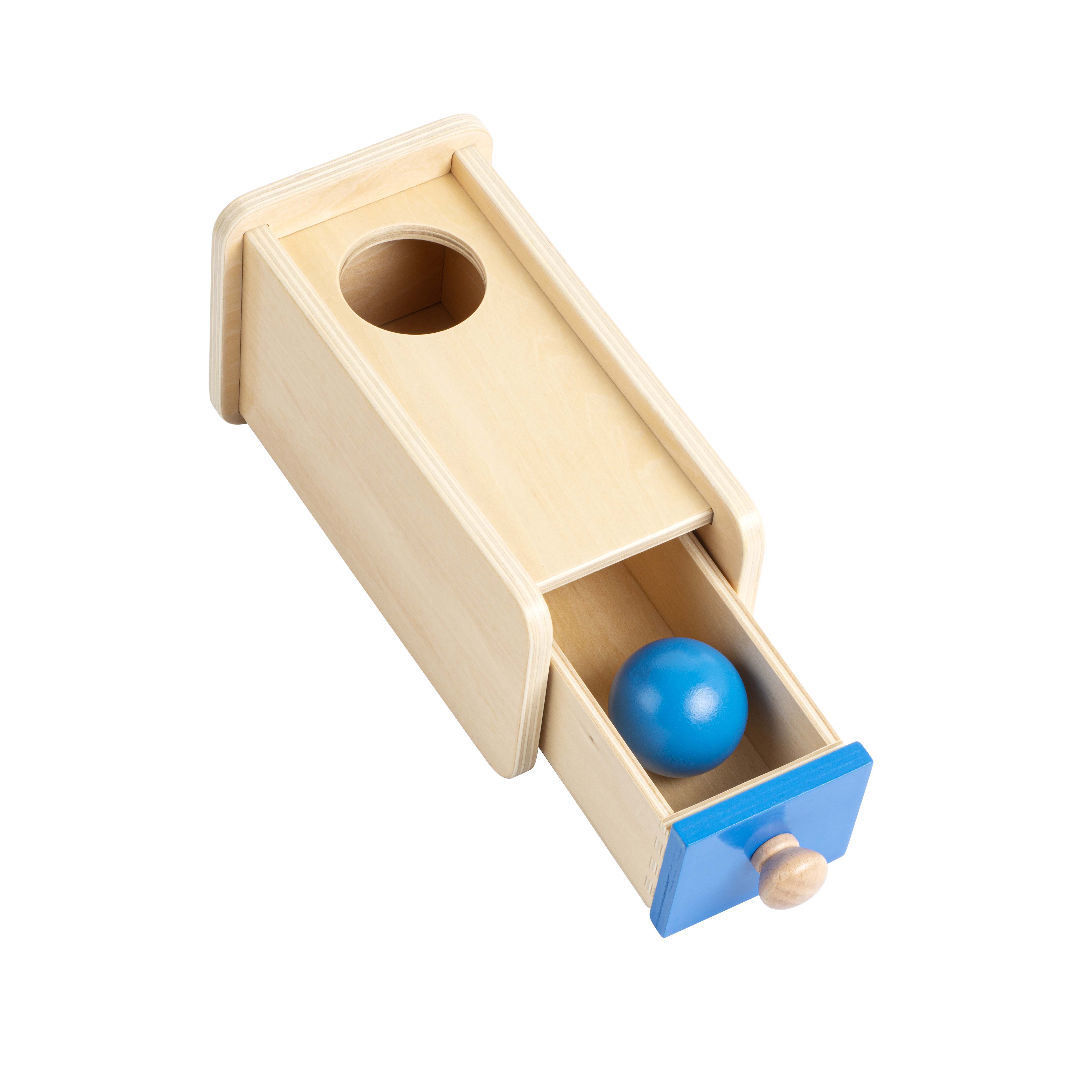 Peek-a-boo box 1 | Educo | Play material | PIONIER. | Educo