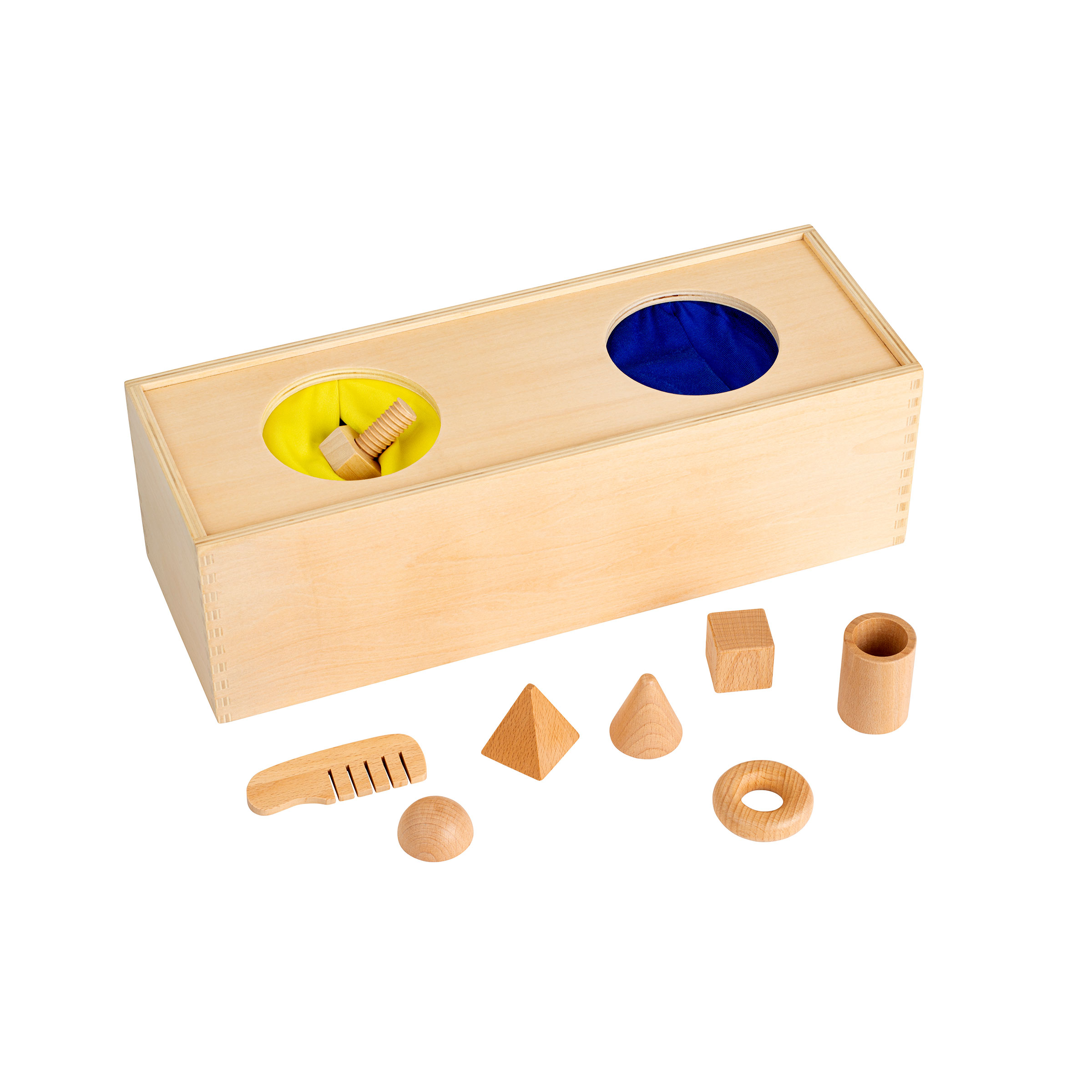 Mystery box | Educo | Play material | PIONIER. | Educo