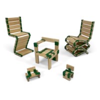 Join Clips - 300 building planks