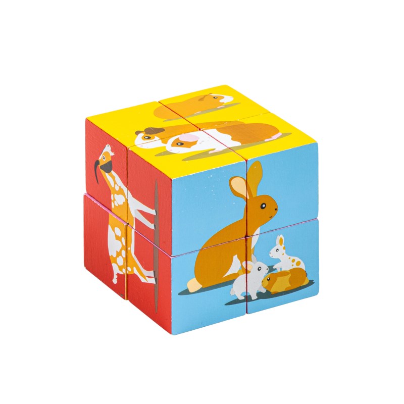 Block puzzle, animals