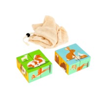 Block puzzle, animals