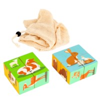 Block puzzle, animals