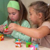 Block puzzle, animals