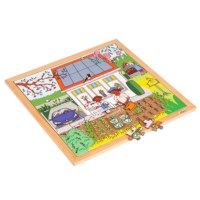 Nature&Climate puzzle-Sustainable house