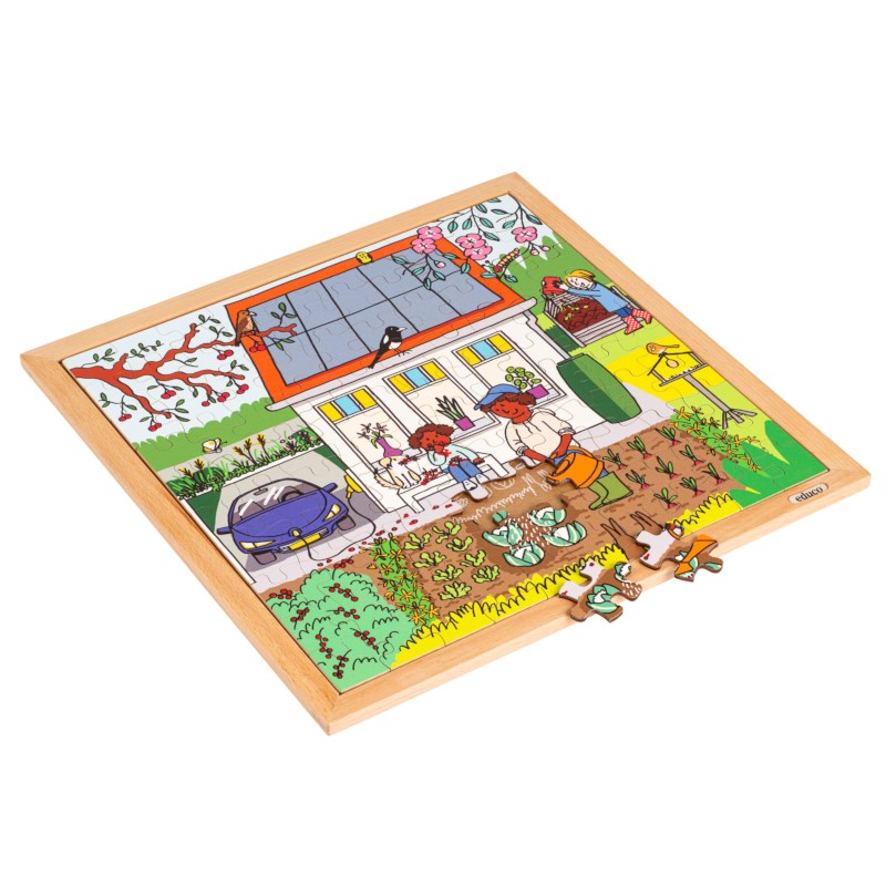 Nature&Climate puzzle-Sustainable house