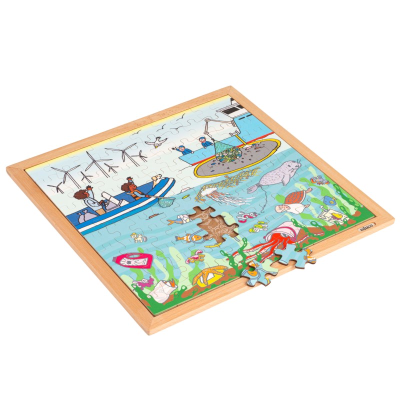 Nature&Climate puzzle-Plastic soup