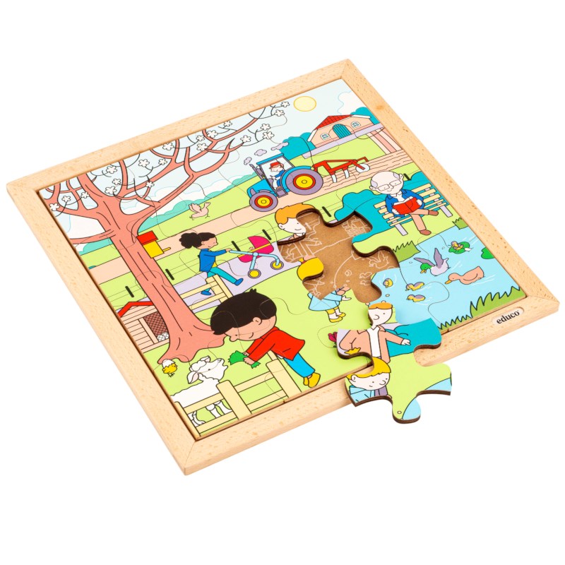 Verbinding Analytisch slang Seasons puzzel - Spring | Educo