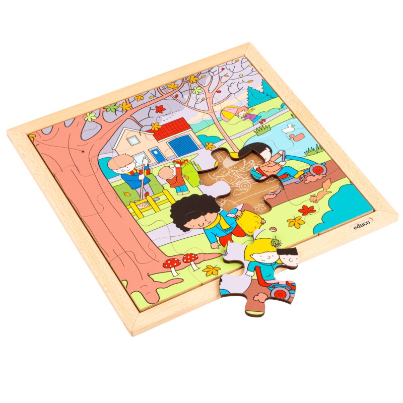 Seasons puzzles - Autumn