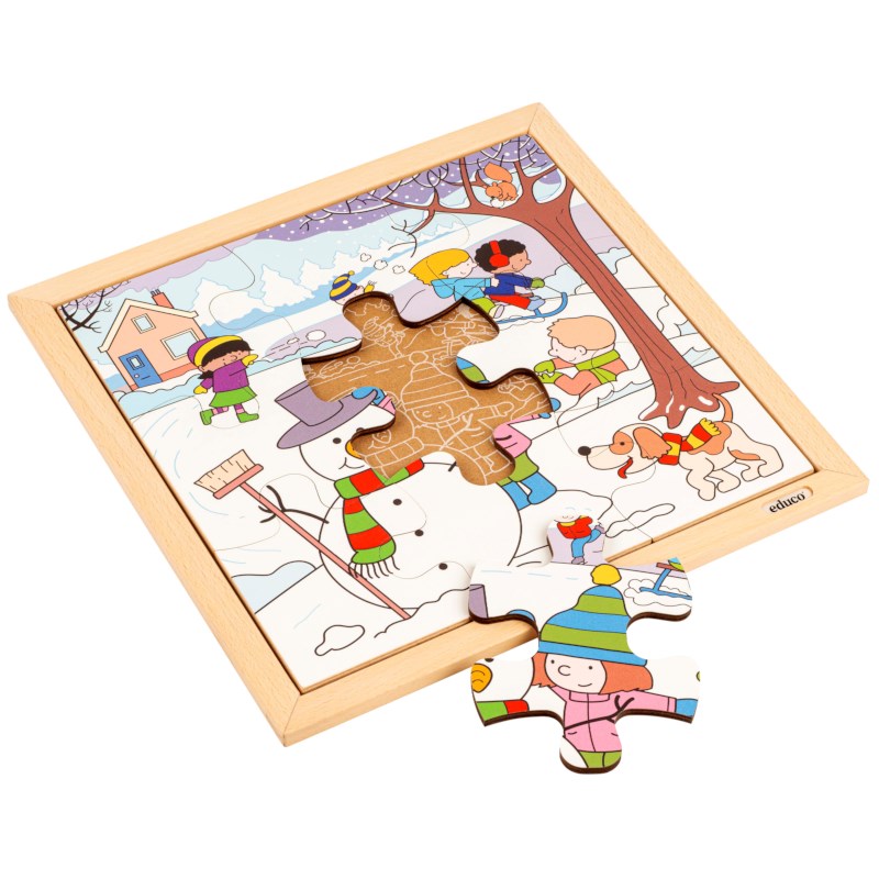 Seasons puzzles - Winter