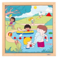 Seasons - bundle pack | Educo | Jigsaw puzzle | 4 puzzles | KIJKSEIZOEN.