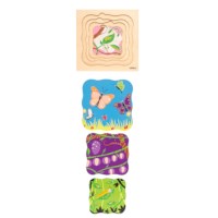 Growth puzzle-butterfly
