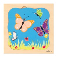 Growth puzzle-butterfly
