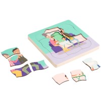 Growth puzzle grandpa - grandma