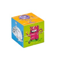 Block puzzle, robots