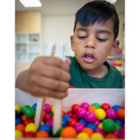 Maxi mosaic – wooden balls