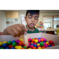 Maxi mosaic – wooden balls