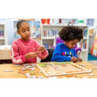 Animal puzzle - giraffe