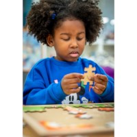 Animal puzzle - giraffe
