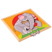 Animal puzzle - elephant