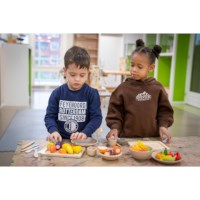 Vegetable Set Wood 