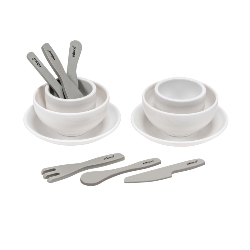 Tableware Set Wood 