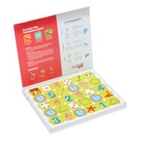 Tiley start - bundle pack | Educo | Play set | 3 games and game board | TILEY.