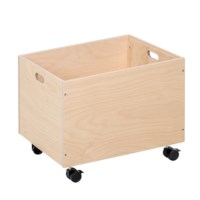 Storage box large, with wheels