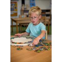 Habitats - garden | Educo | jigsaw puzzle | 49 puzzle pieces | NATUURLIJK. 