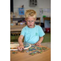 Habitats - garden | Educo | jigsaw puzzle | 49 puzzle pieces | NATUURLIJK. 