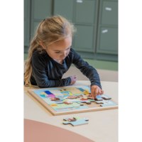 Daily routine - washing hands | Educo | Jigsaw puzzle | 16 puzzle pieces | GEZOND.