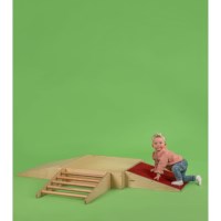 Inclined platform - ladder