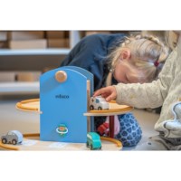 Garage - with cars | Educo | Play set | SPEELWERELD.