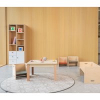 Cube bench 72 x 36 cm