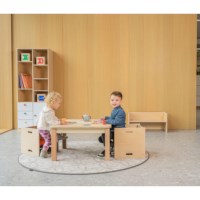 Cube Chair - 33 x 33 cm | stonegrey