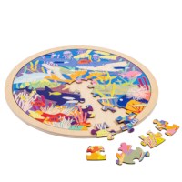 Habitats - sea | Educo | jigsaw puzzle | 49 puzzle pieces | NATUURLIJK.