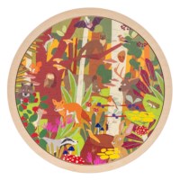 Habitats - forest | Educo | jigsaw puzzle | 49 puzzle pieces | NATUURLIJK.