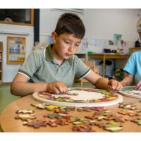 Habitats - forest | Educo | jigsaw puzzle | 49 puzzle pieces | NATUURLIJK.