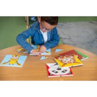Triangle game - animal art | Educo | game box | FIGUURLIJK.