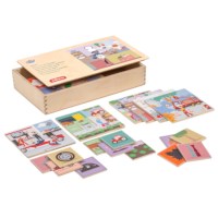 What goes together - professions | Educo | game box | KERNWOORD.